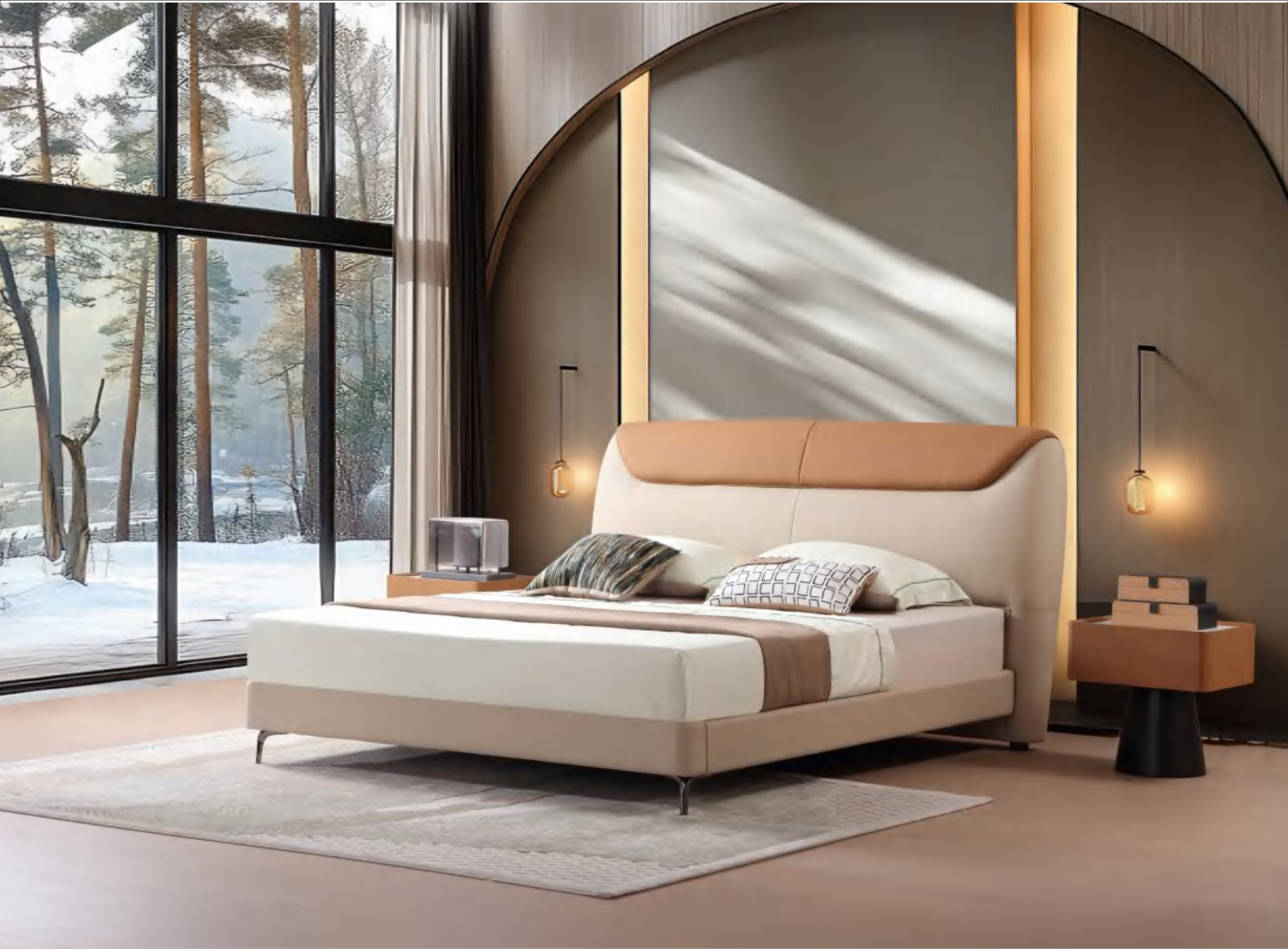 Giường ngủ QE – 2562BE