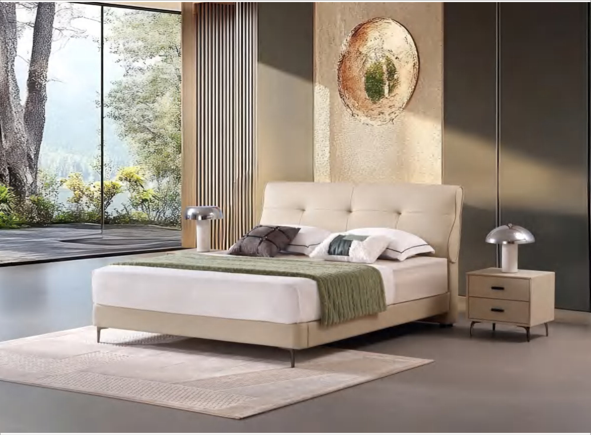 Giường ngủ QE – 2572BE