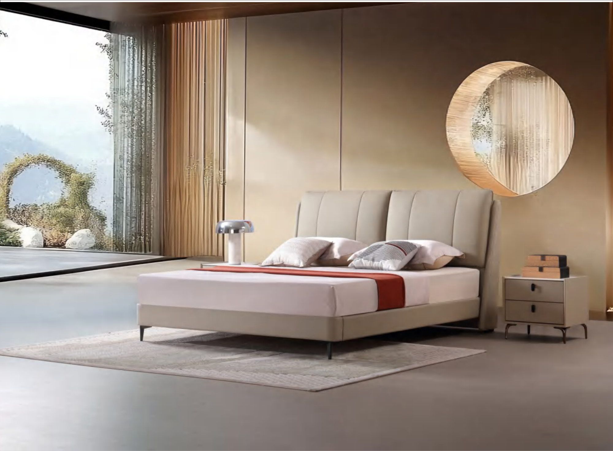 Giường ngủ QE – 2580BE