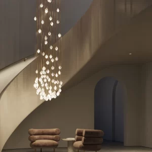 Đèn thả thông tầng lotus bud